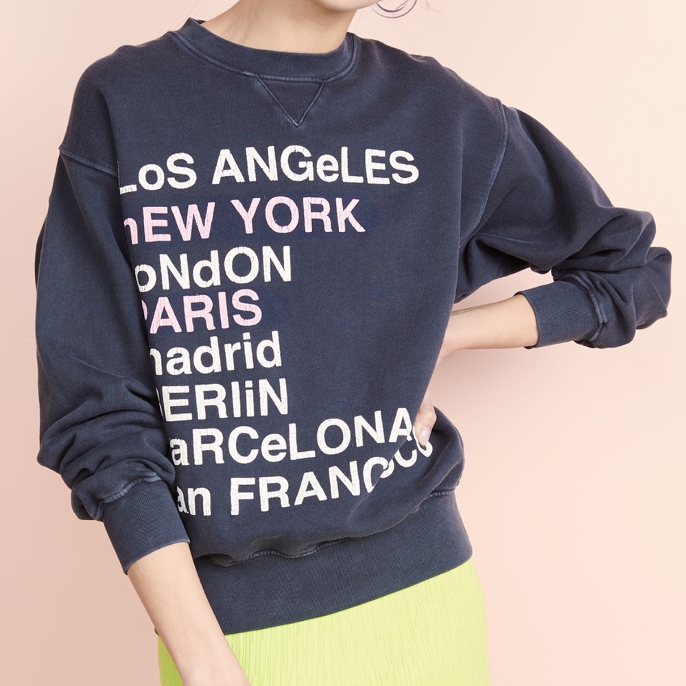 Anine Bing City Love Sweatshirt
